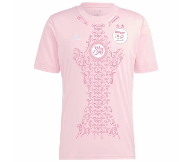 Algeria Mens Pink Karakou Jersey 2024-25