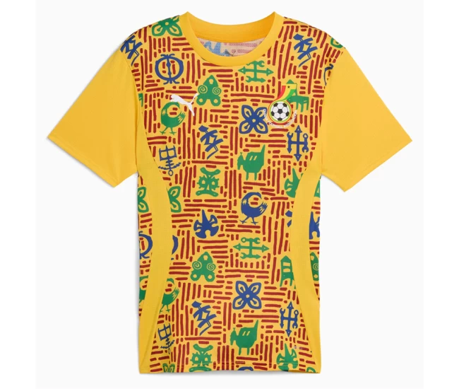 Ghana Mens Pre-match Football Jersey 2024