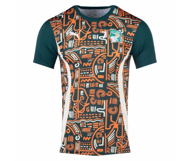 Ivory Coast Mens Pre Match Jersey 2024-25