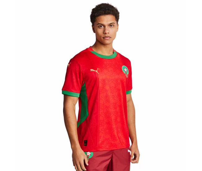 Morocco Mens Home Soccer Jersey 2025-26