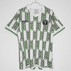 Nigeria Mens Away Retro Soccer Jersey 1994