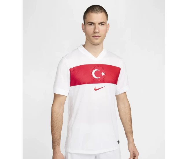 Turkey Mens Home Soccer Jersey 2024