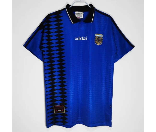 Argentina Away Retro Soccer Jersey 1994