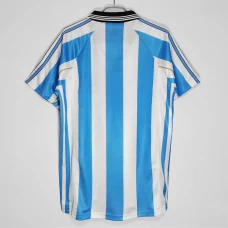 Argentina Home Retro Soccer Jersey 1998-1999