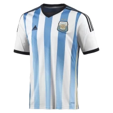 Argentina Home Retro Soccer Jersey 2014