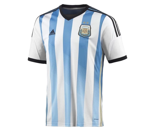 Argentina Home Retro Soccer Jersey 2014