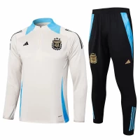 Argentina National Team Beige Training Technical Soccer Tracksuit 2024-25