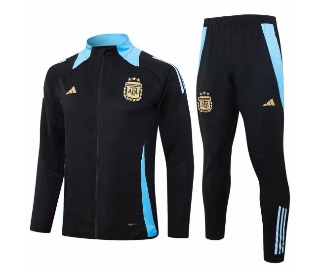 Argentina National Team Black Training Presentation Soccer Tracksuit 2024-25