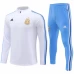 Argentina National Team White Training Technical Soccer Tracksuit 2023-24