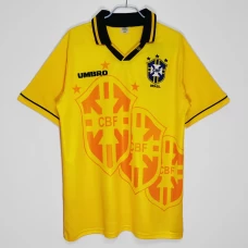 Brazil Home Retro Soccer Jersey 1993-1994