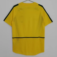 Brazil Home Retro Soccer Jersey 2002