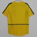 Brazil Home Retro Soccer Jersey 2002