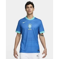 Brazil Mens Away Authentic Soccer Jersey 2024