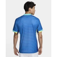 Brazil Mens Away Authentic Soccer Jersey 2024