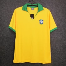 Brazil Home Retro Soccer Jersey 1957