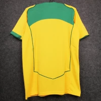 Brazil Home Retro Jersey 2004