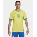 Brazil Mens Home Authentic Soccer Jersey 2024