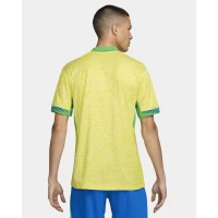 Brazil Mens Home Authentic Soccer Jersey 2024