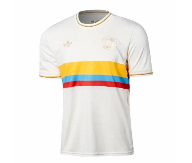 Colombia Mens 100th Anniversary Special Edition Soccer Jersey 2024-25