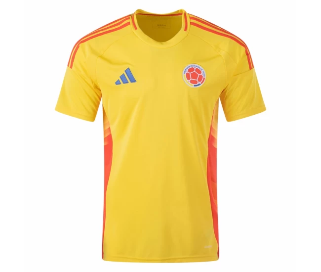 Colombia Mens Home Soccer Jersey 2024