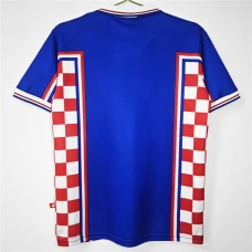 Croatia Away Retro Soccer Jersey 1998