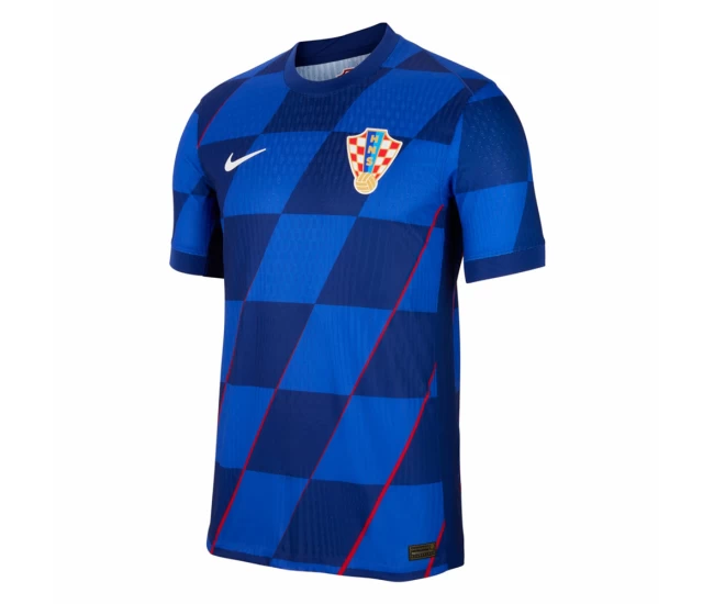 Croatia Mens Away Soccer Jersey 2024