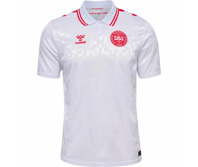 Denmark Mens Away Soccer Jersey 2024