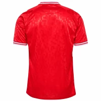 Denmark Mens Home Soccer Jersey 2024