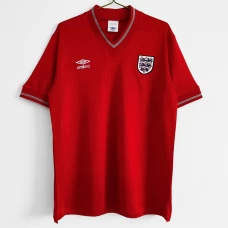 England Away Retro Soccer Jersey 1984-1987