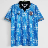 England Third Retro Soccer Jersey 1990 