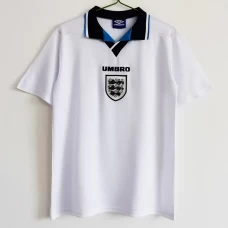 England Home Retro Soccer Jersey 1996 