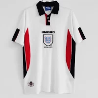 England Home Retro Soccer Jersey 1998 