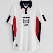 England Home Retro Soccer Jersey 1998 