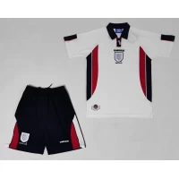 England Kids Home Retro Soccer Kit 1998 