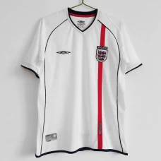 England Home Retro Soccer Jersey 2002 