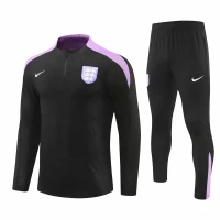 England National Team Black Training Technical Soccer Tracksuit 2024-25