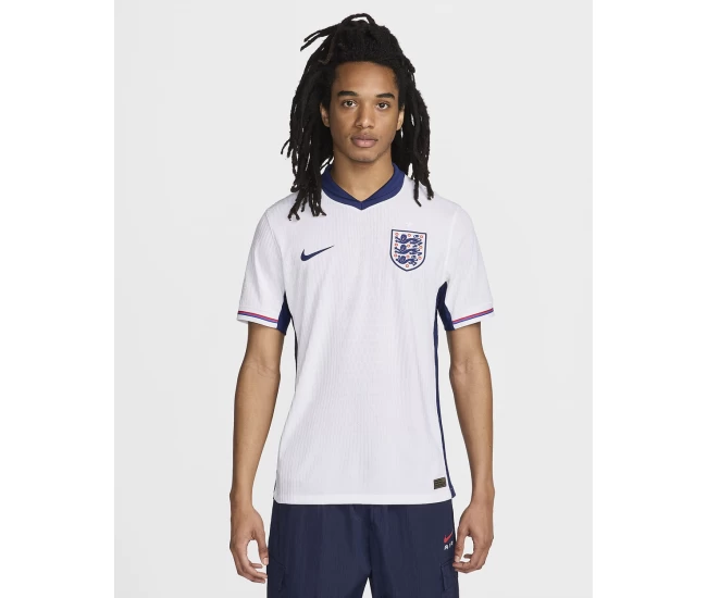 England Mens Home Authentic Soccer Jersey 2024