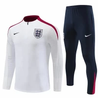 England National Team White Training Technical Soccer Tracksuit 2024-25