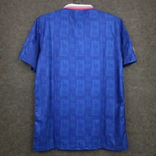 France Home Retro Soccer Jersey 1996