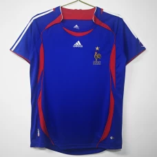 France Home Retro Soccer Jersey 2006