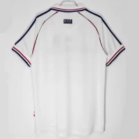 France Away Final Retro Soccer Jersey 1998