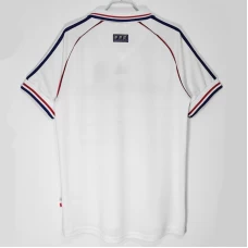 France Away Final Retro Soccer Jersey 1998