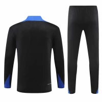 France National Team Black Training Technical Soccer Tracksuit 2024-25