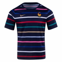 France Mens Pre Match Training Soccer Jersey 2024