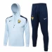 France National Team White Training Hooded Presentation Soccer Tracksuit 2024-25