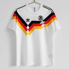 Germany Home Retro Soccer Jersey 1990 