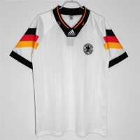 Germany Home Retro Soccer Jersey 1992 