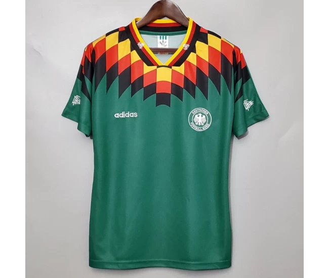 Germany Away Retro Soccer Jersey 1994 