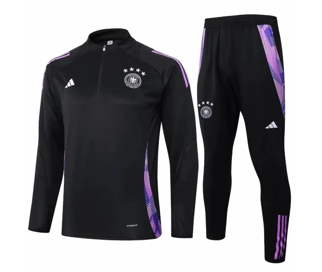 German National Team Black Training Technical Soccer Tracksuit 2024-25