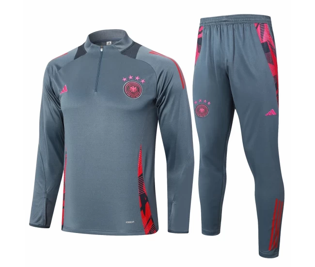 German National Team Grey Training Technical Soccer Tracksuit 2024-25